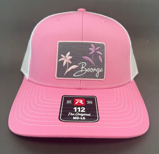 Beonge Trucker Hat Pink